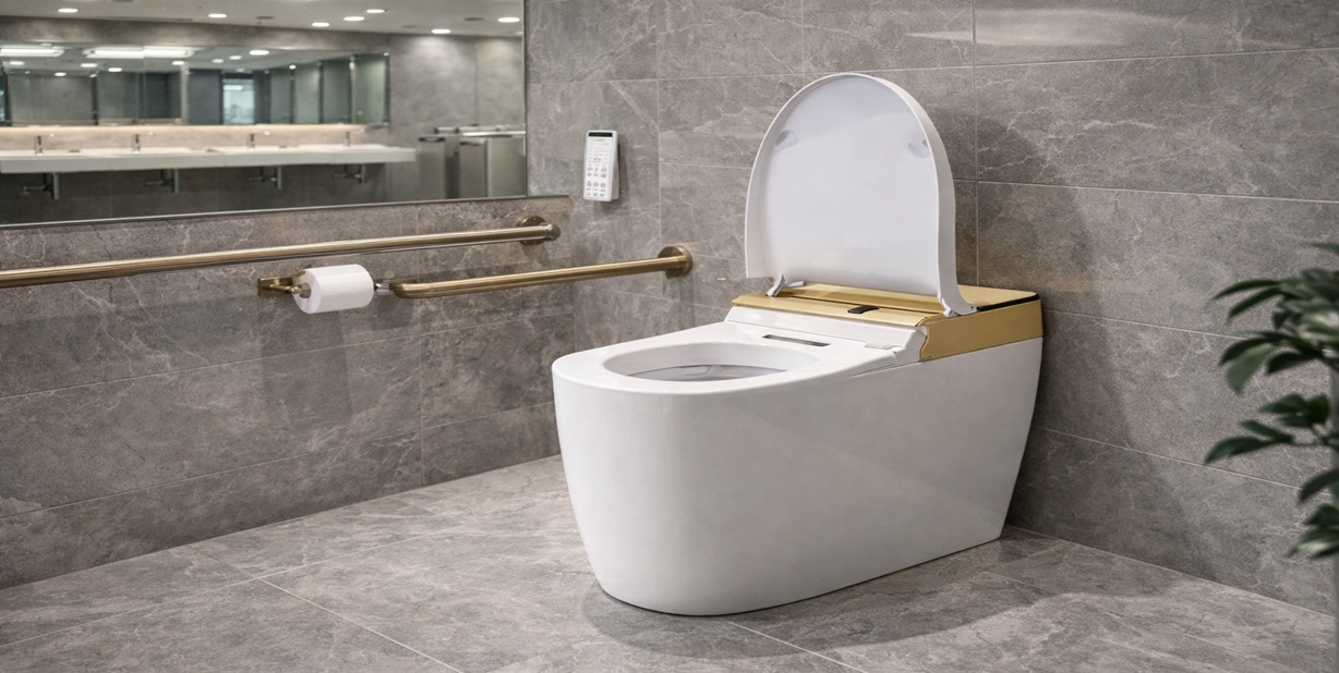 Fontana Imperia Intelligent Toilet with Voice Control FS2376 smart WC toilet